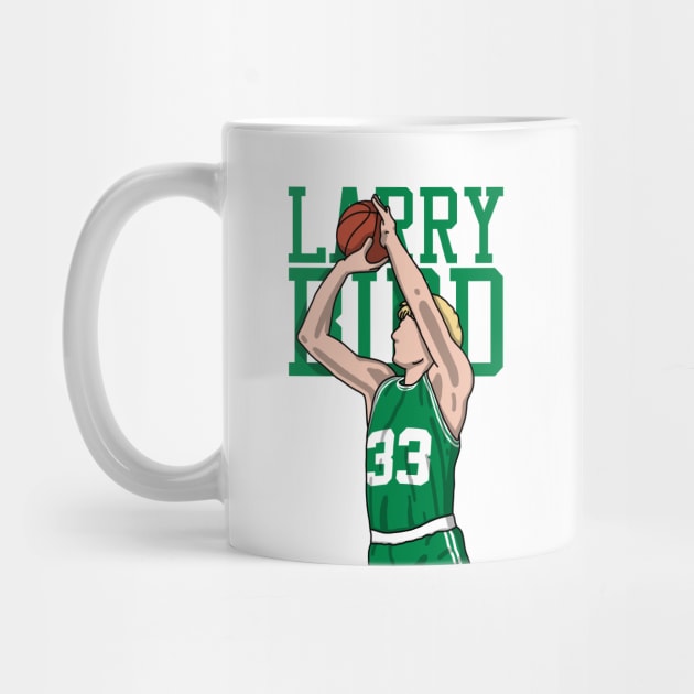 Larry Bird Comic Style by mia_me